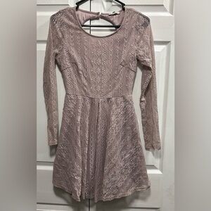 long sleeve lace dress navy Zapakasa Women Navy Long Sleeves Chiffon A-Line Long Mother of the Bride  Dress with Lace High Neck Long Sleeves Wedding Guest Dress